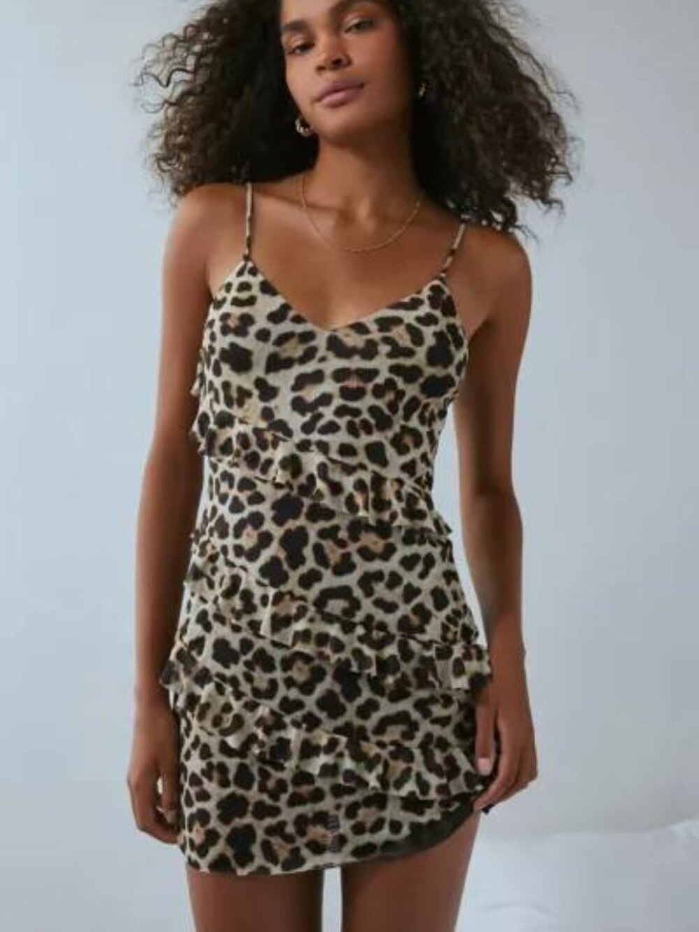 Out From Under Women’s Out From Under X Wild Lovers Lilly Leopard dress XS